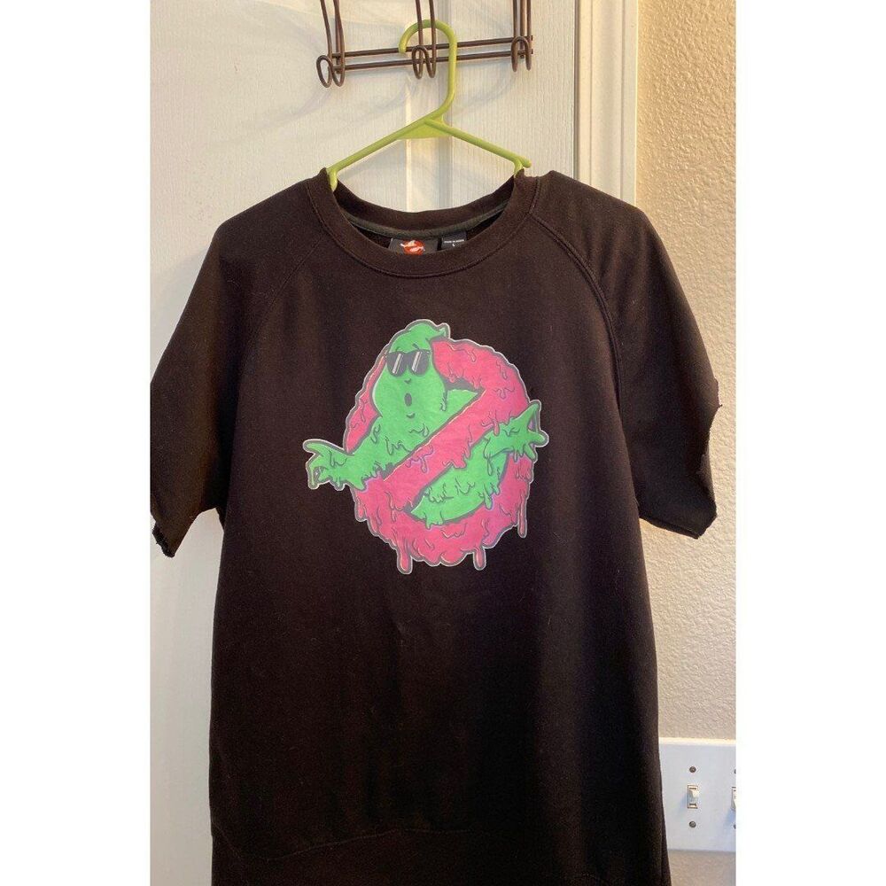 'GHOSTBUSTERS' Graphic Men's T/S--Size 'Large' Short Sleeve